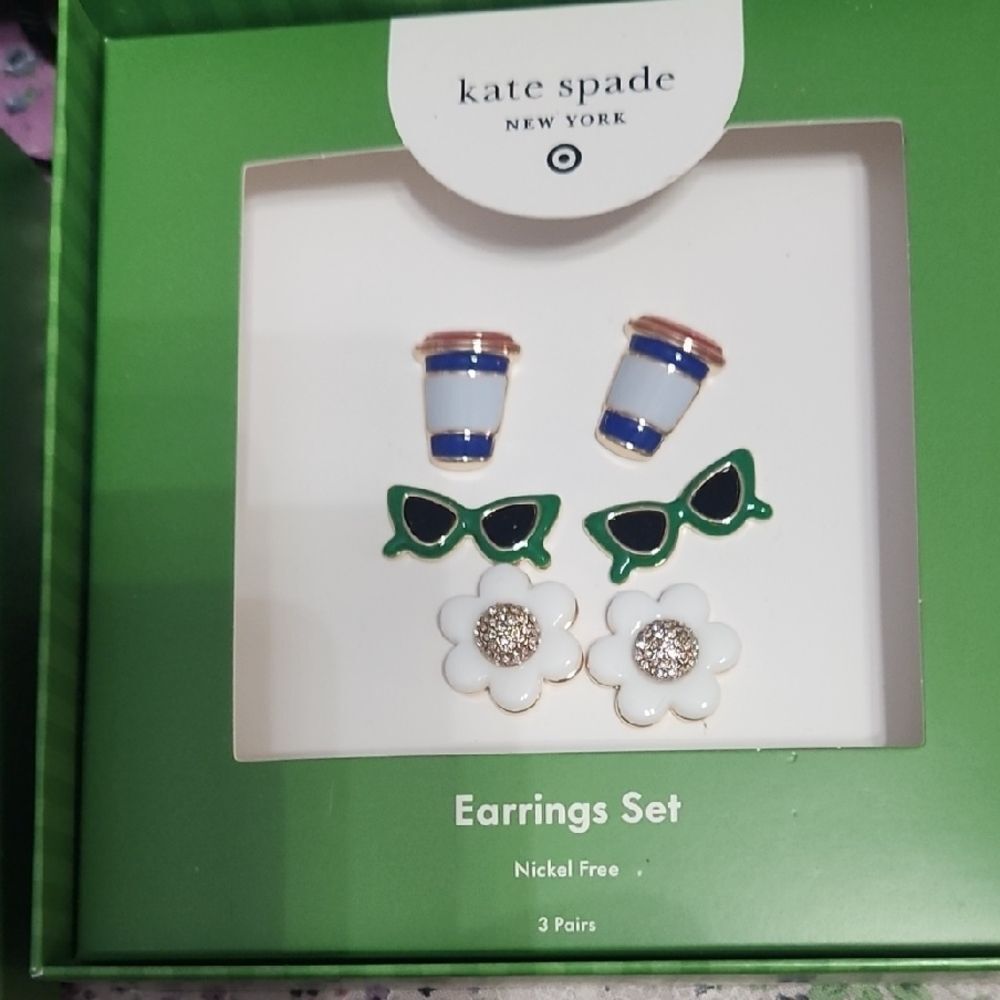kate spade  Target Colab Earrings Set